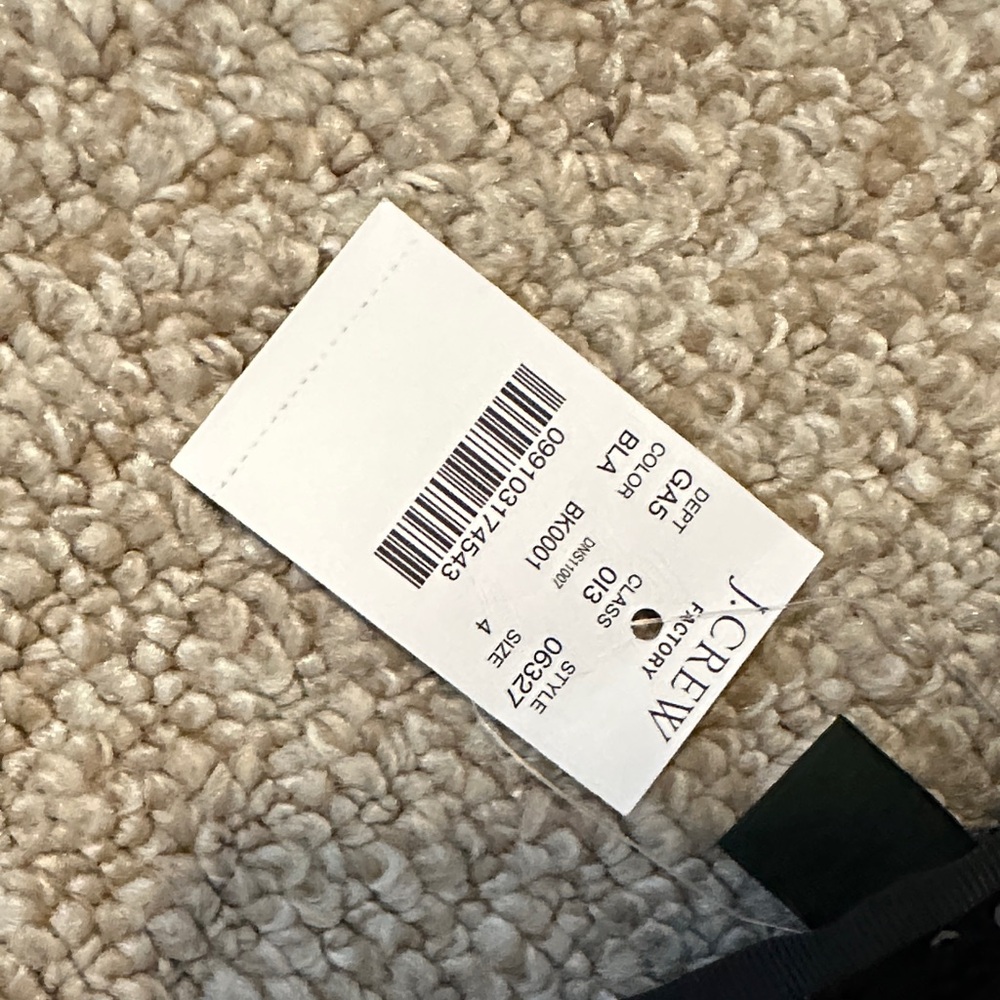 J. Crew Black Sequin Mini Skirt - Picture 2 of 3